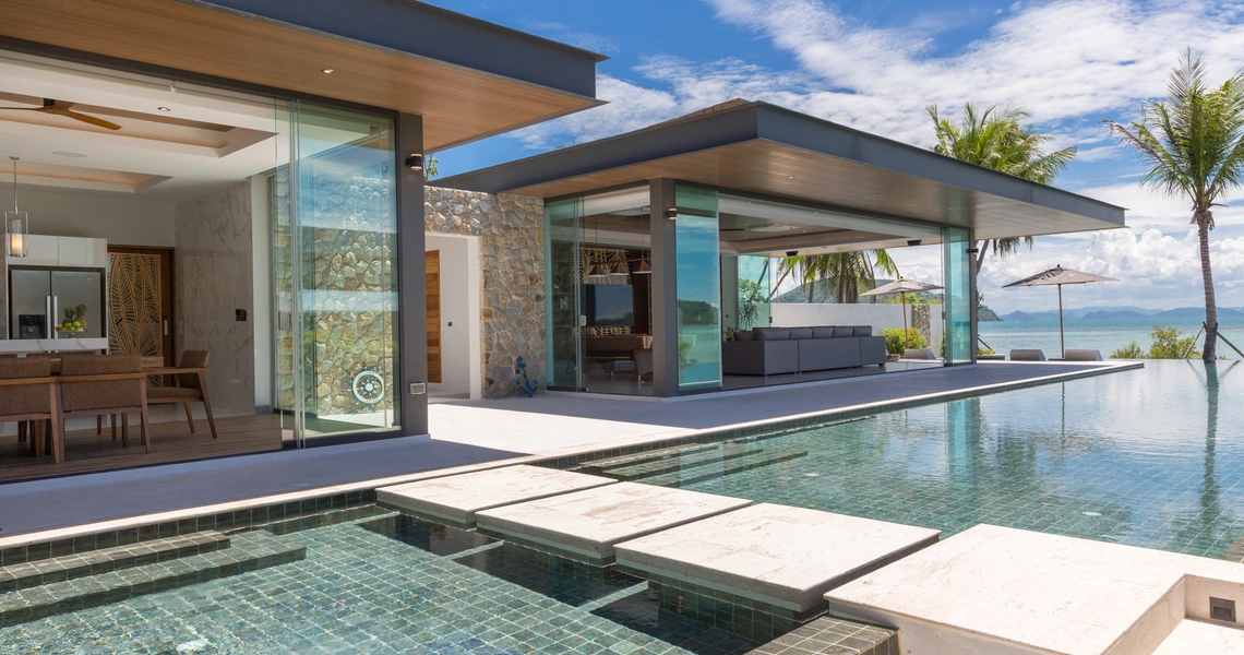 Ultra-Luxury 7 Bedroom Beachfront Villa Samui - Exterior