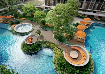 Canvaz Palette Cherngtalay pool