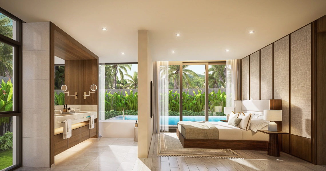 Balco Phuket luxury villas - Signature villa bedroom