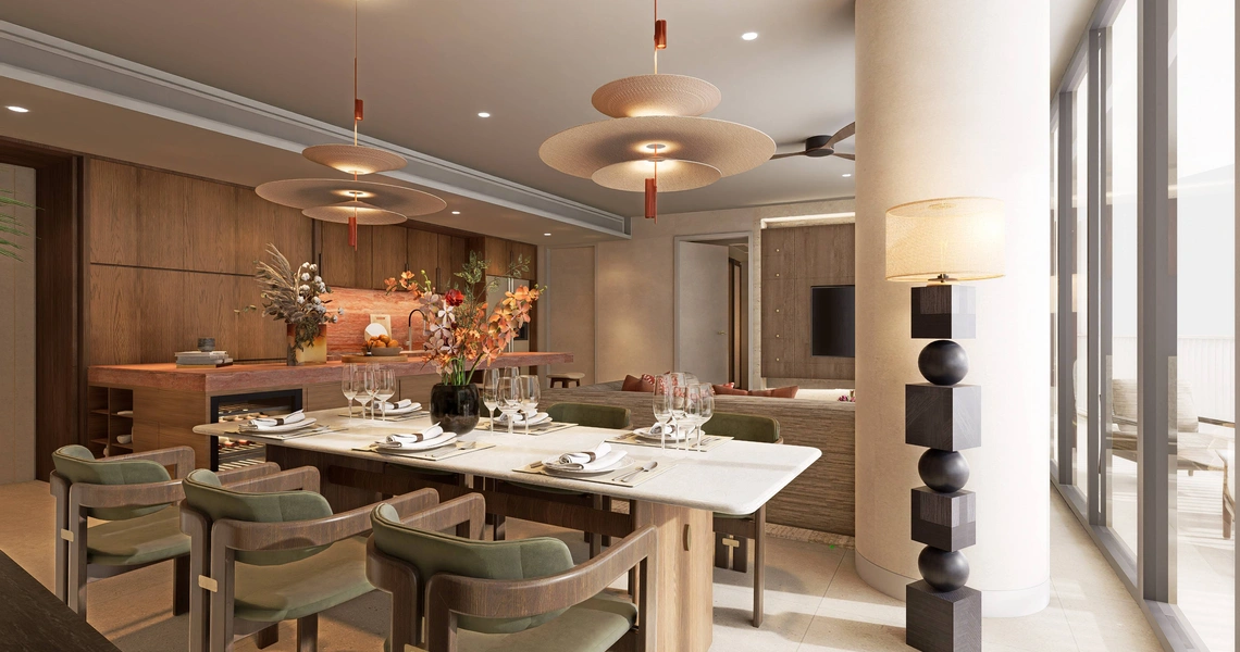 Angsana Golf Residences Topaz -Dinning table