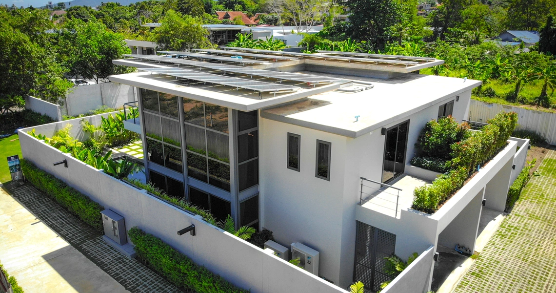 Riverhouse Phuket villas house exterior