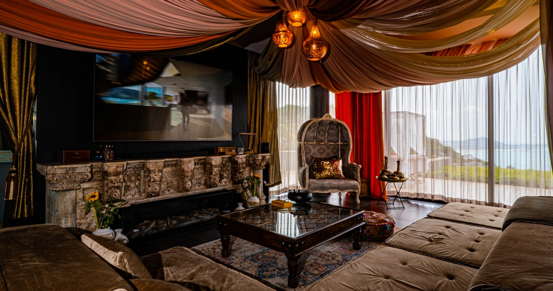 Keeree Tara Villa – Living area