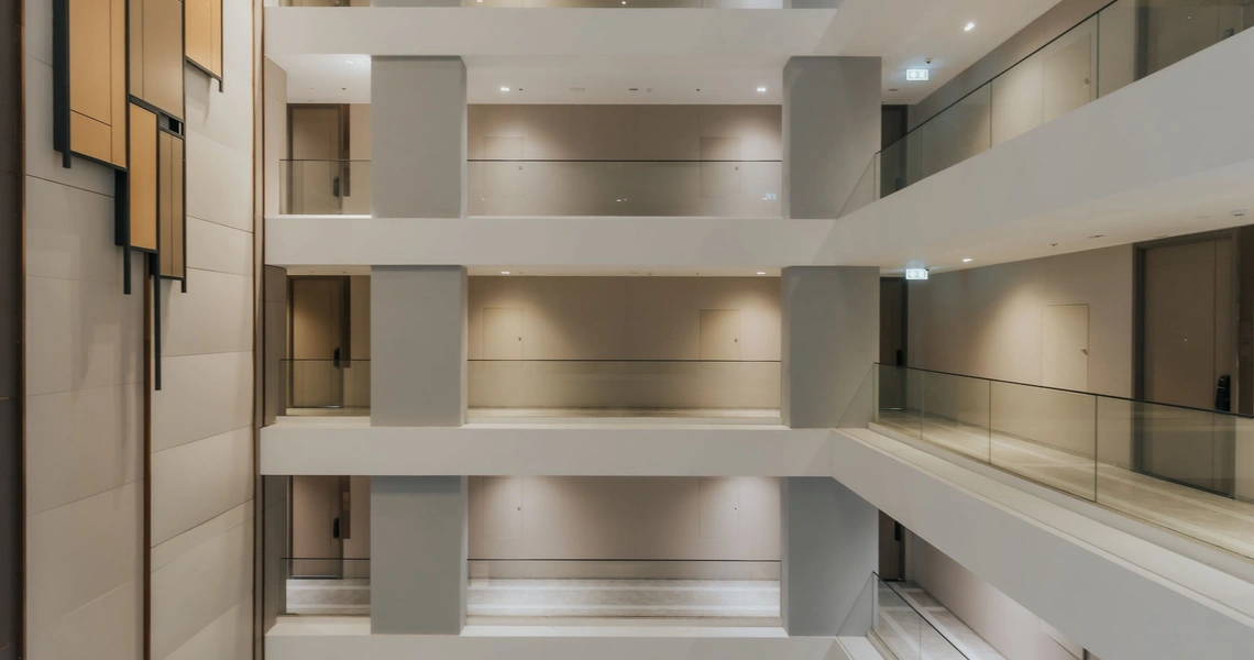 Hyde Heritage Thonglor Bangkok luxury condo - interior halls