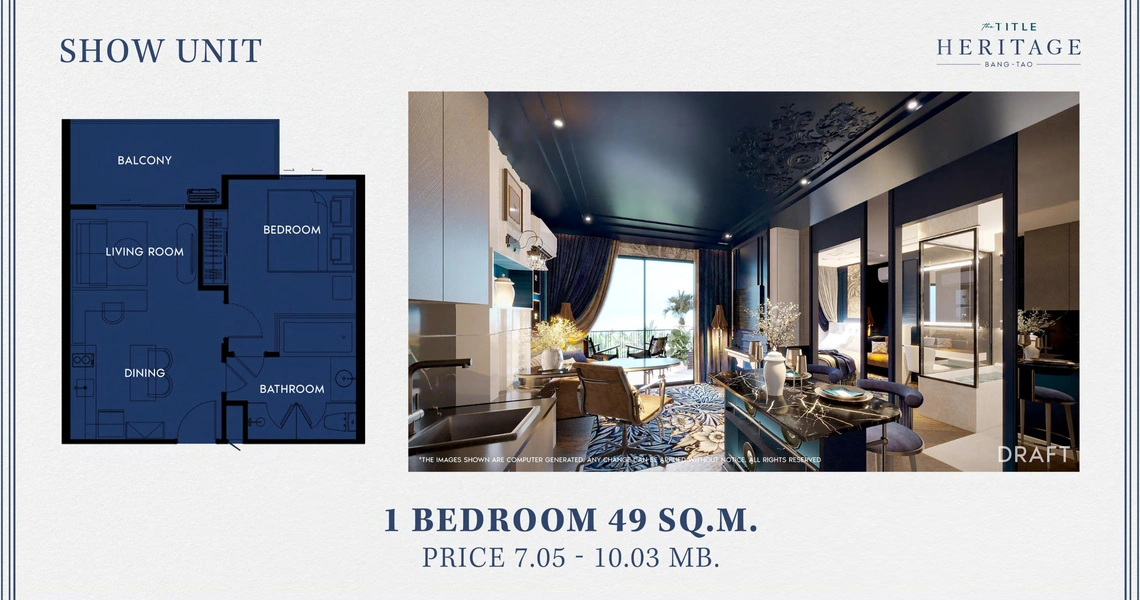 The Title Heritage - Show unit