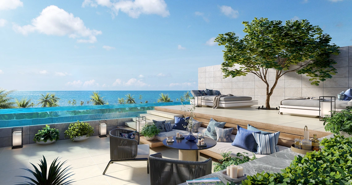 Beach Terraces - Outdoor area