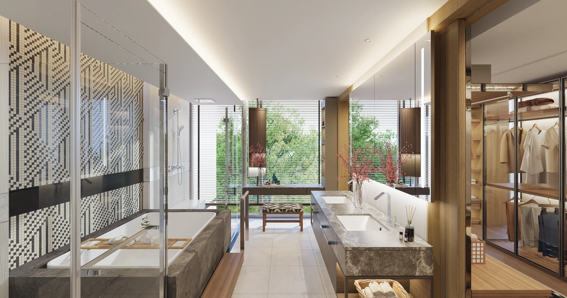 Banyan Tree Beach Residences Oceanus - Bathroom
