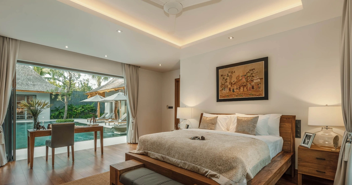 Anchan Burgundy –Bedroom