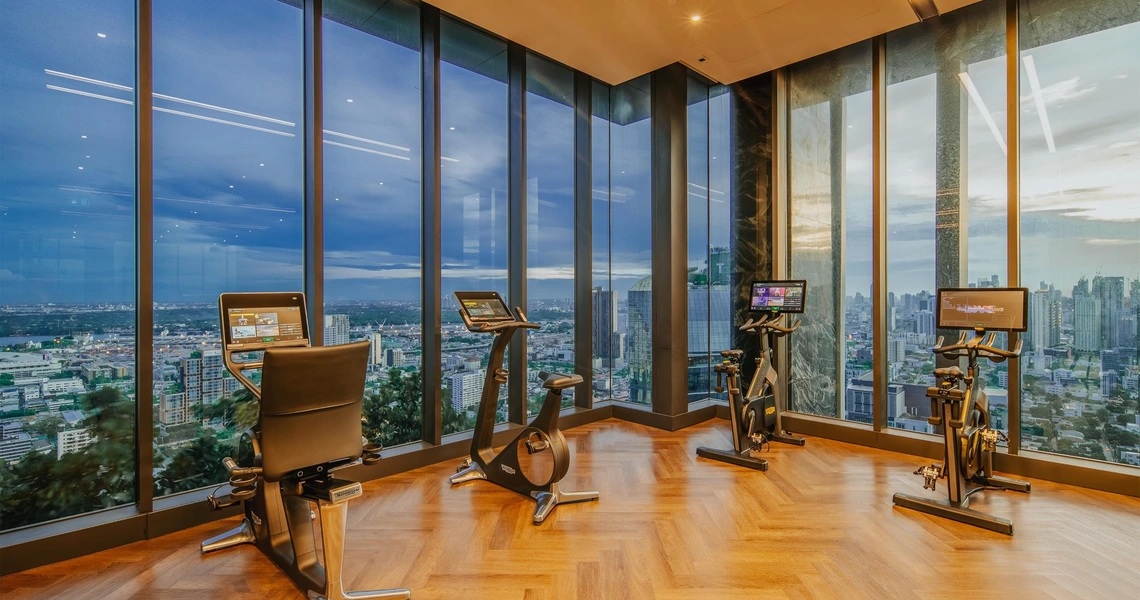 Hyde Heritage Thonglor Bangkok luxury condo - gym