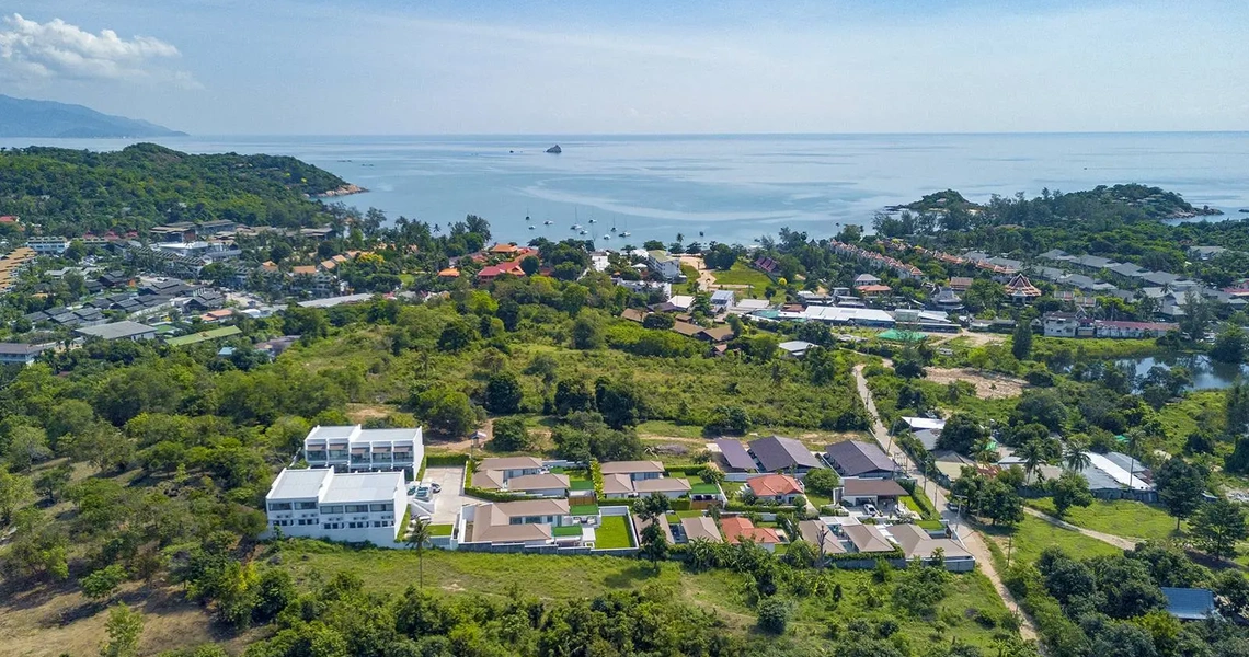 Villa Paradise – Bird's-eye view