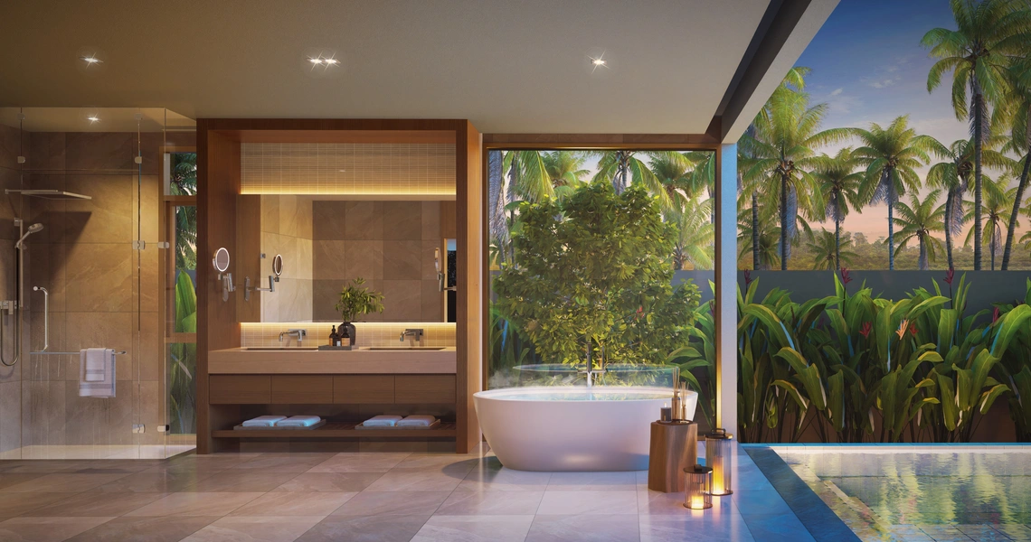 Balco Phuket luxury villas - Legacy villa bathroom