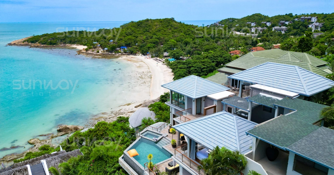 Villa Azure - Bird eye view
