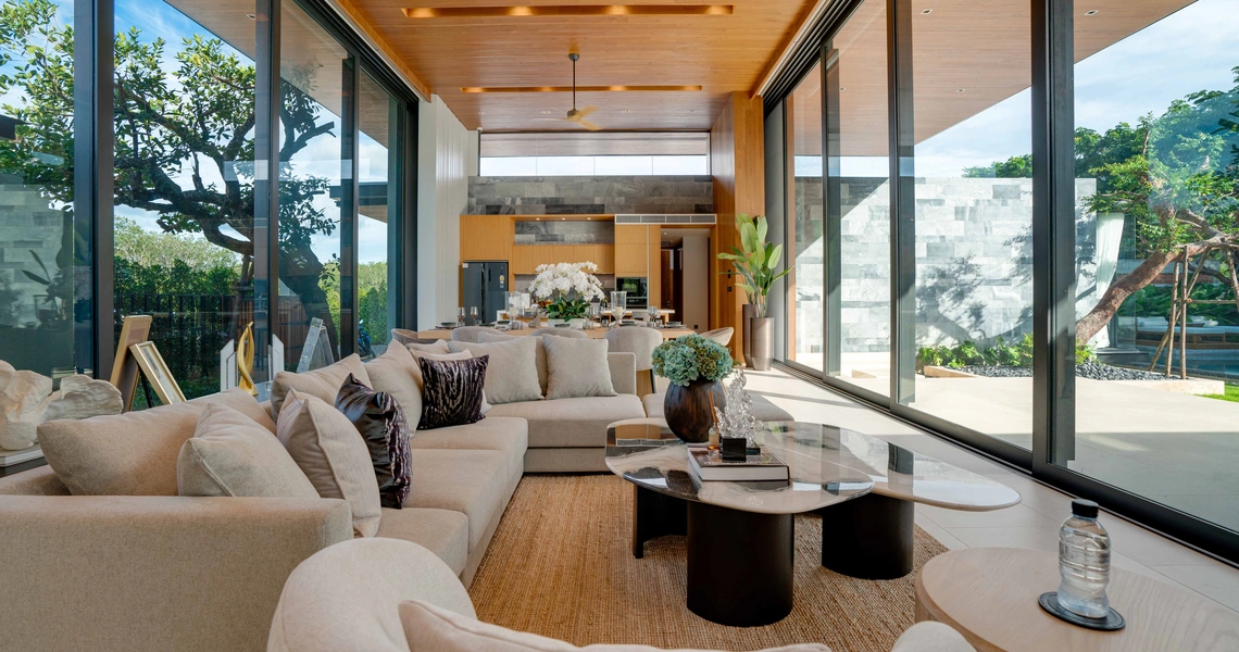 Botanica Modern Loft ll luxury villa - Living room