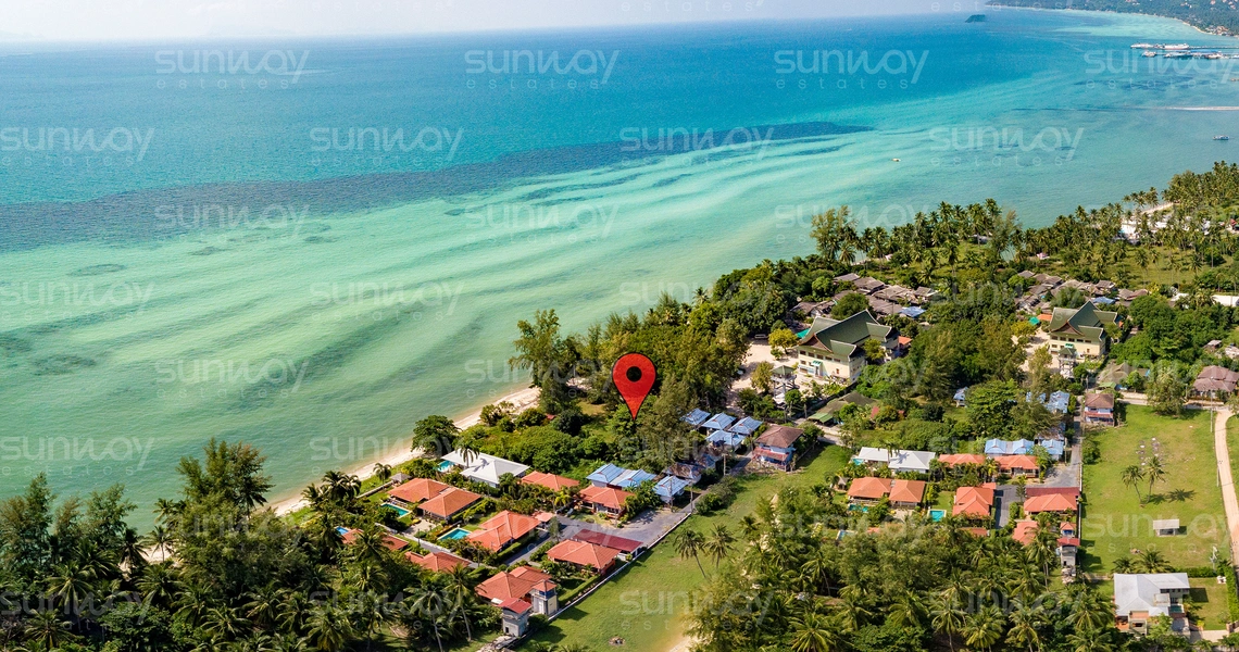 Land Plot on Samui Beachfront Lipanoi land
