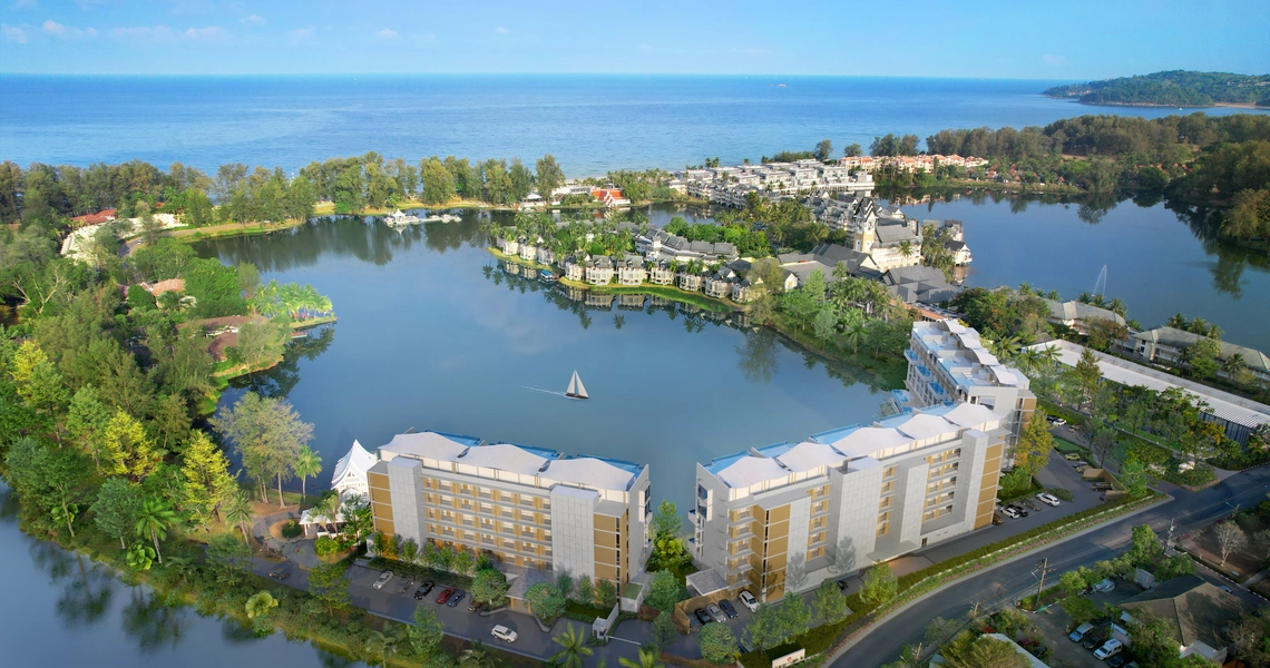 Angsana Oceanview Residences - Aerial