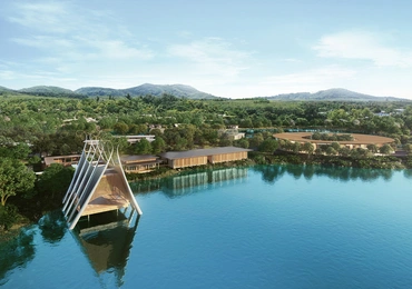 Tri Vananda  luxury villas land scape