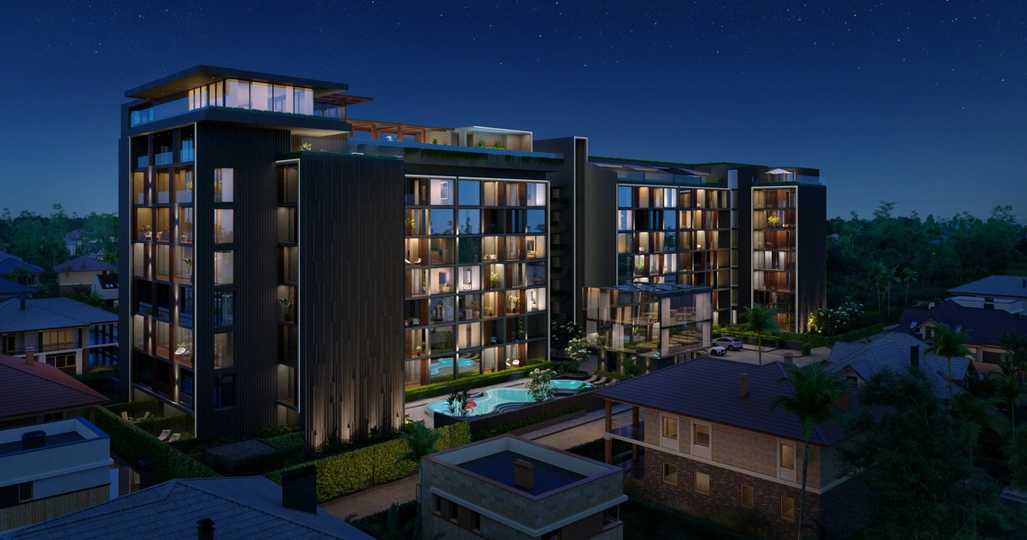 Essence Residence Night External