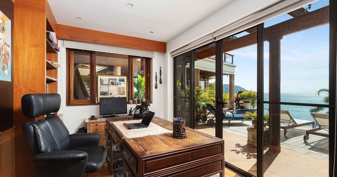 Ocean Front Villa - Co-Working area