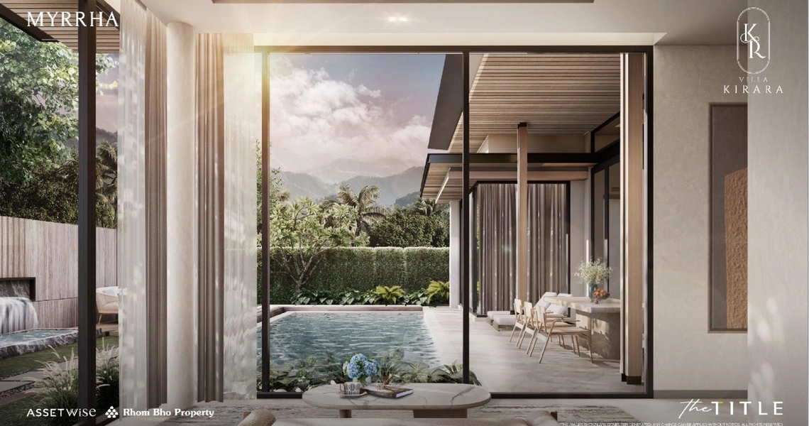 Villa Kirara - Myrrha Living area
