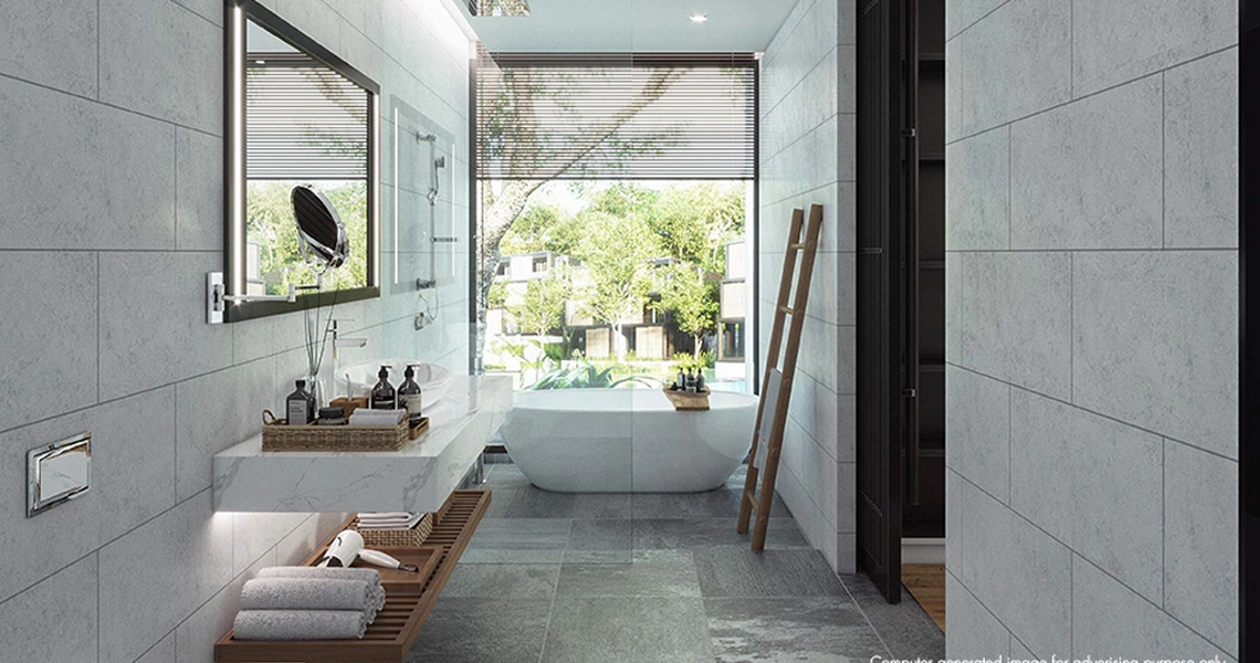 Condominium on Phuket MGallery Residences MontAzure Lakeside bathroome