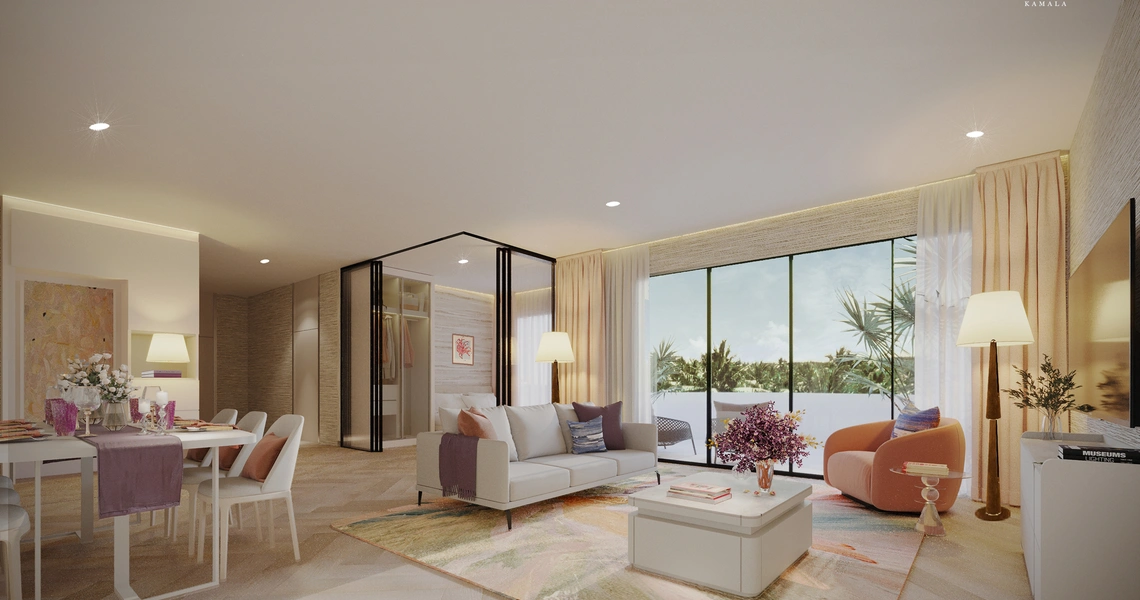 The Title Coralina Kamala - livingroom