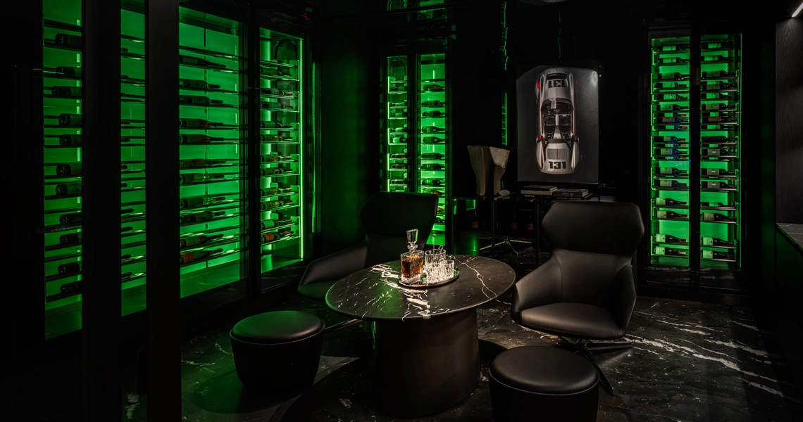Power Tower Bangkok - wine storage