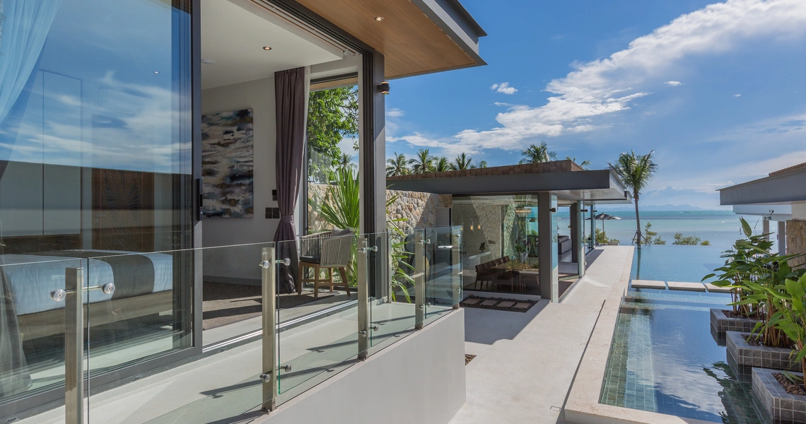 Ultra-Luxury 7 Bedroom Beachfront Villa Samui - View