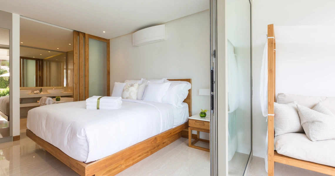Luxury apartments on Samui Chi Residence bedroom