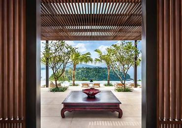 Layan Residences by Anantara luxury villa outside deck