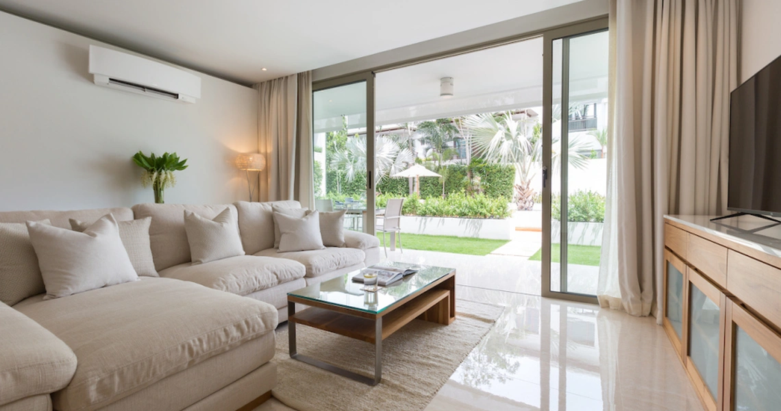 Luxury apartments on Samui Chi Residence living room