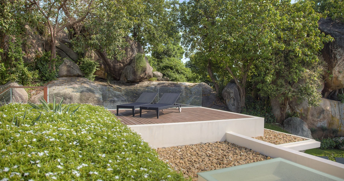 Luxury villas on Samui Luxury 3 Bedroom Pool Villa in Samujana exterior