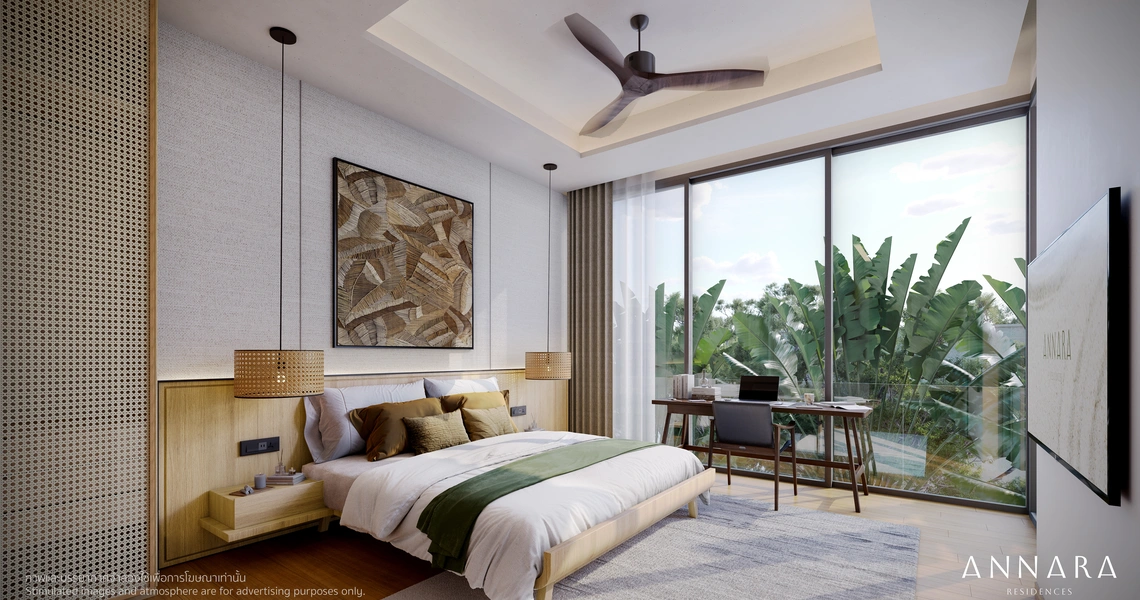 ANNARA Residences bedroom with view