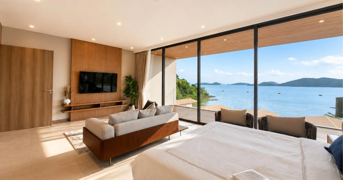 Maison Marina Panwa Living Toom with View