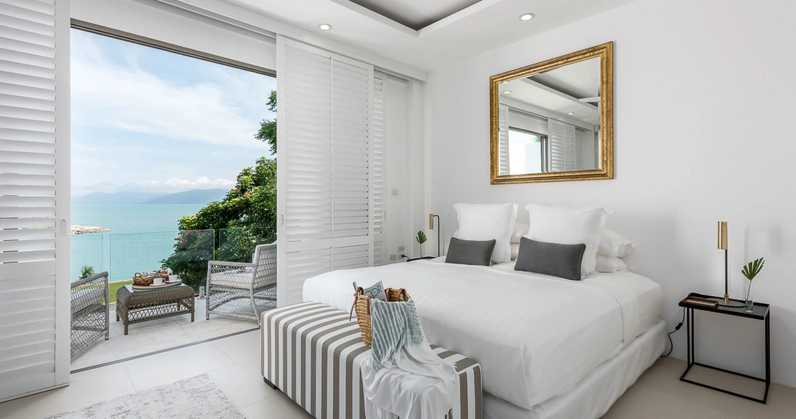Samui Bayside - Luxury Villas in an Idyllic Beachside Setting  Bedroom