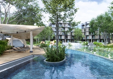 Condominium on Phuket MGallery Residences MontAzure Lakeside exterior