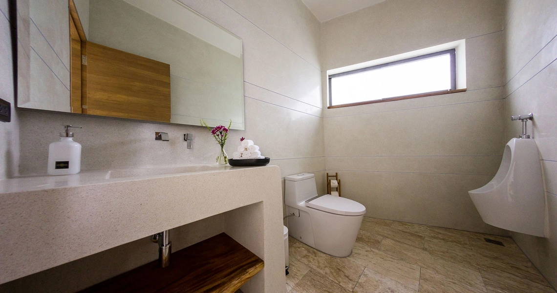 Luxury villas on Samui Sky Dream Villa bathroom