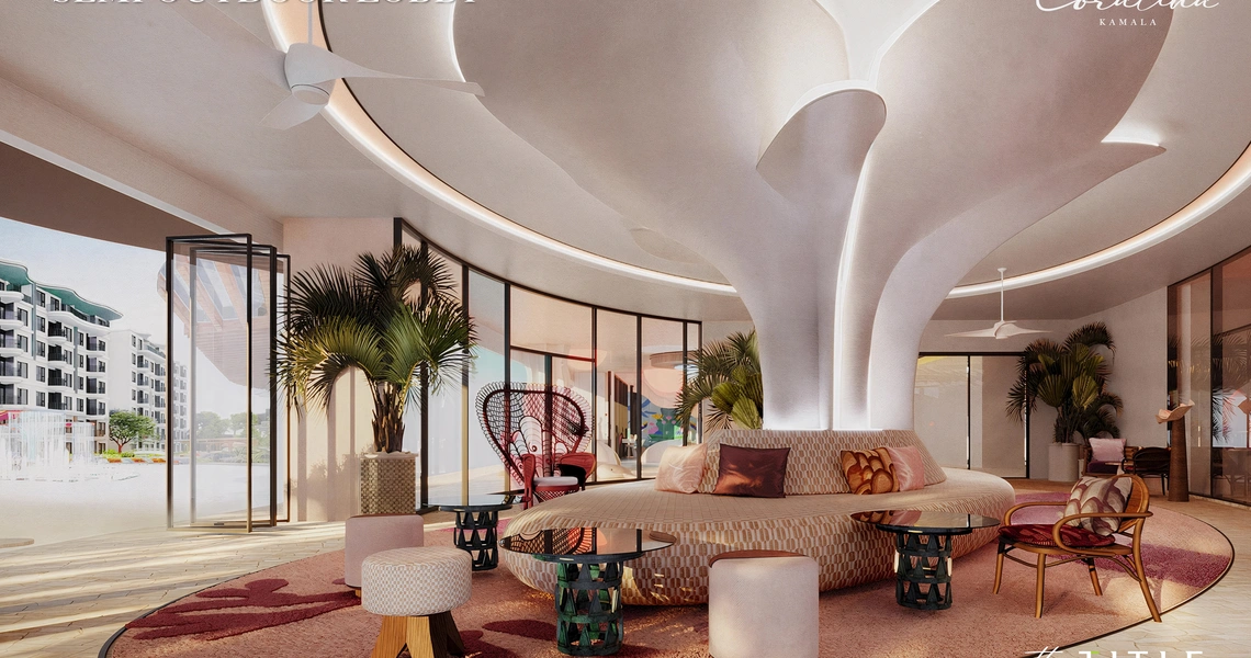 The Title Coralina Kamala - outdoor lobby