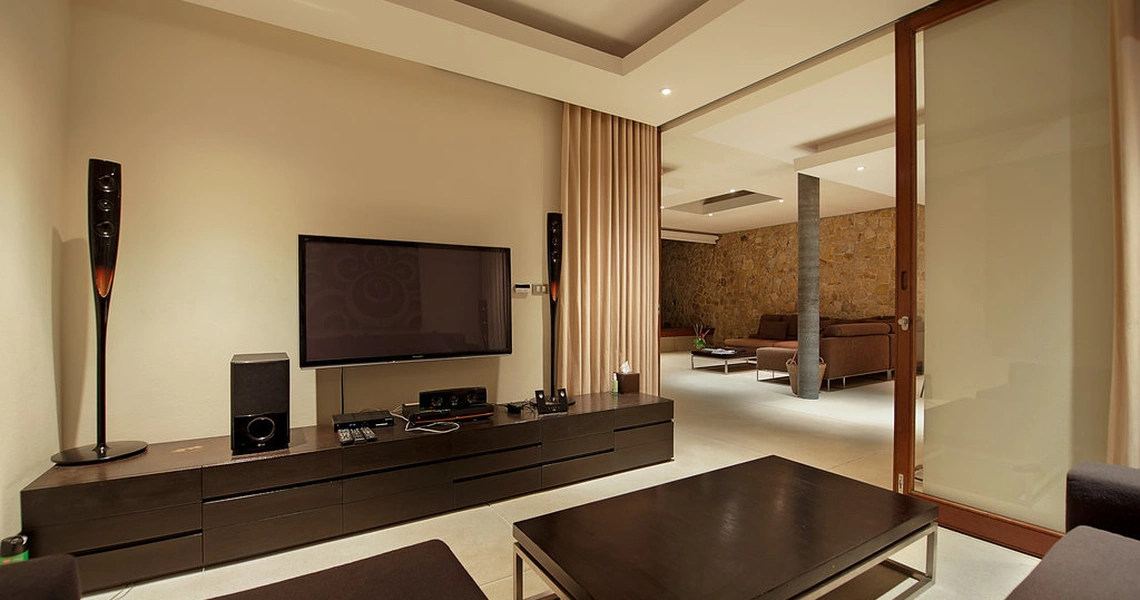 Luxury villas on Samui Luxury 3 Bedroom Pool Villa in Samujana living area