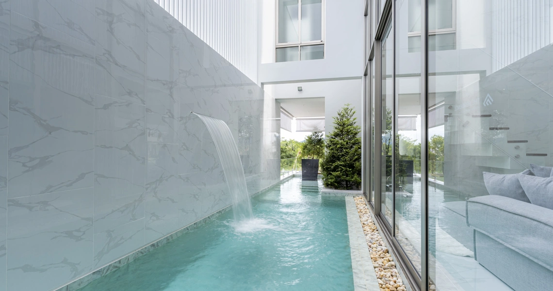 Luxury villas on Phuket The Residence Swimming pool