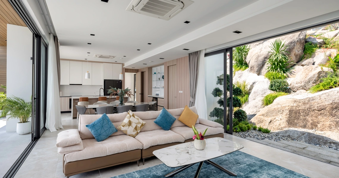 Villa Sea Stone - Living area