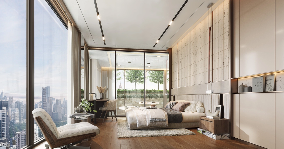 ROMM Convent - Penthouse bedroom 2