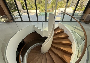 Banyan Tree Beachside Aegir interior spiral staris