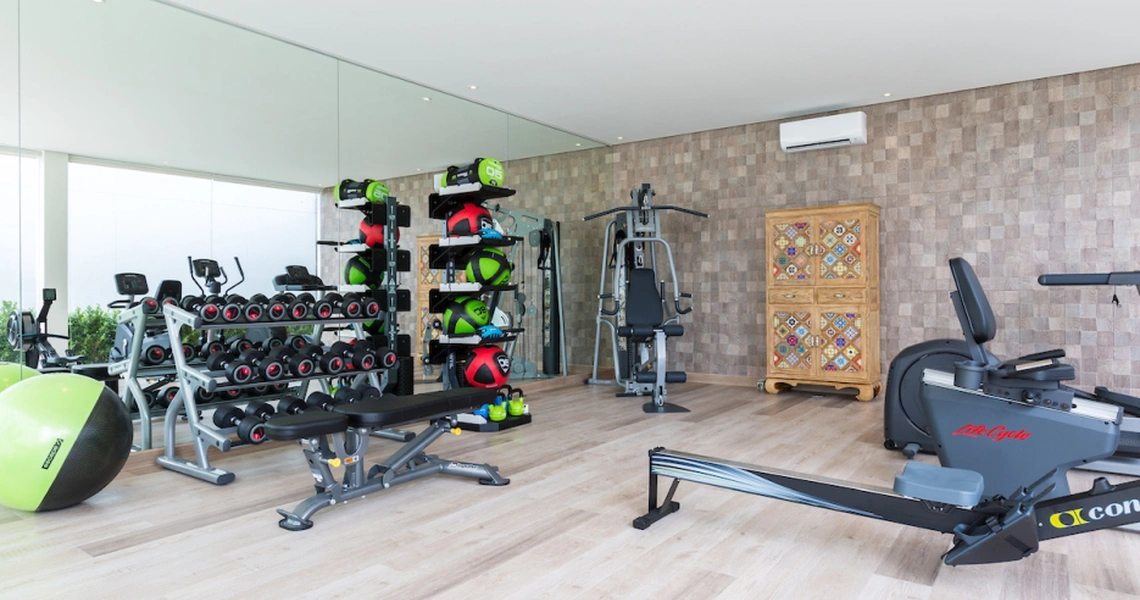 Luxury apartments on Samui Chi Residence gym