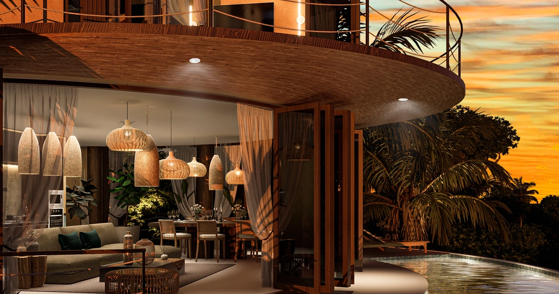 Kunkhao Vale - Sunset time