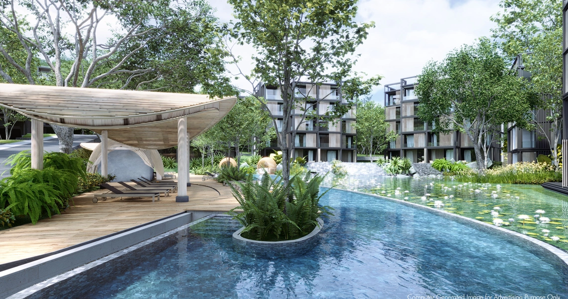 Condominium on Phuket MGallery Residences MontAzure Lakeside exterior