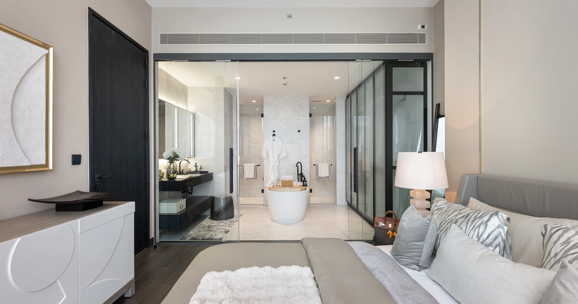 Tait Sathorn  12 Luxury Bangkok Condominium  Bedroom