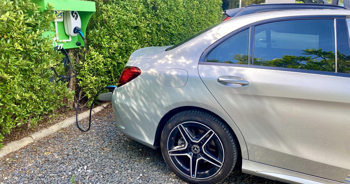 Riverhouse Phuket villas community EV charger