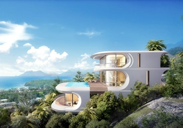 Aurora Kata Top Sea View Villa exterior sea view